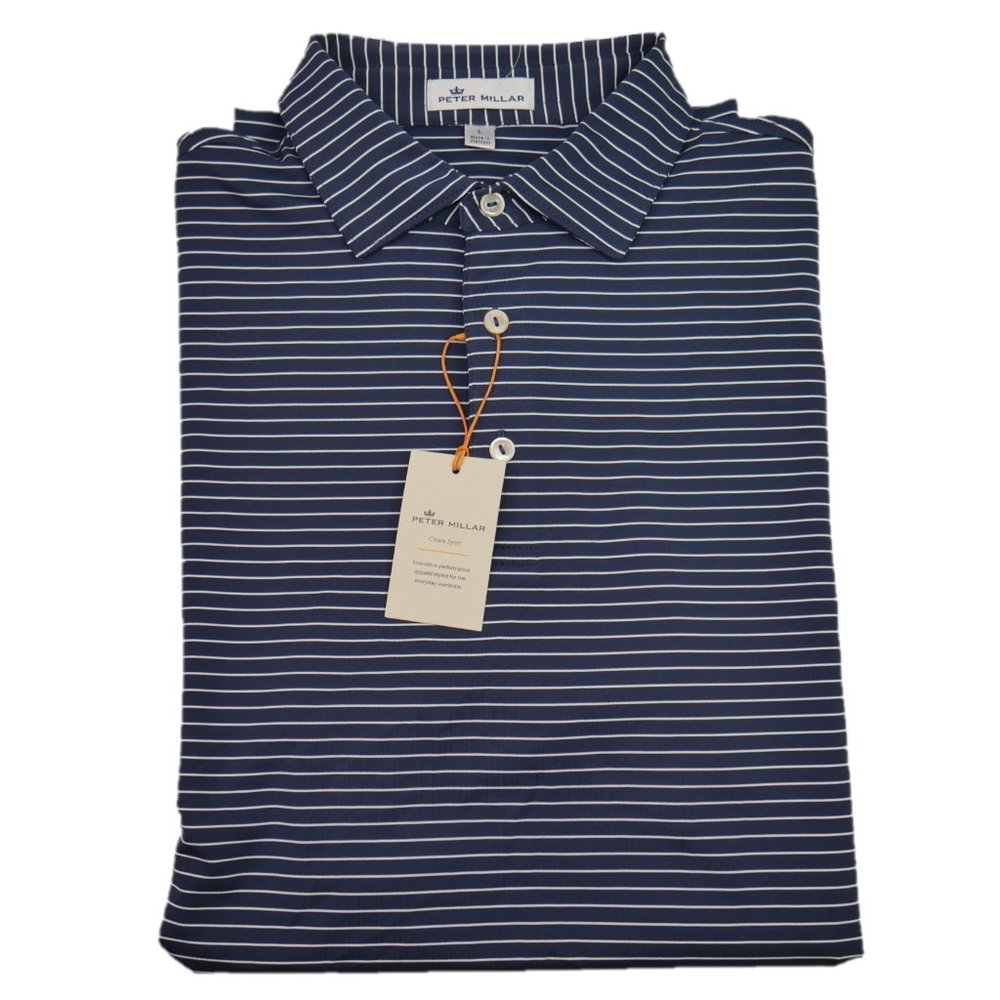 Peter Millar Mens Stretch Jersey Polo Shirt UPF50+ - Picture 4 of 9